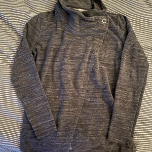 Athleisure asymmetrical jacket for Fall/Spring or a chilly summer night